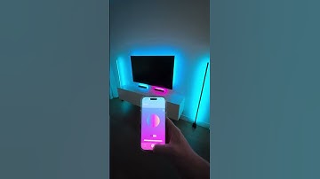 The WiZ entertainment setup is so much more than a home cinema!💃 #WiZLighting #SmartLighting #Party