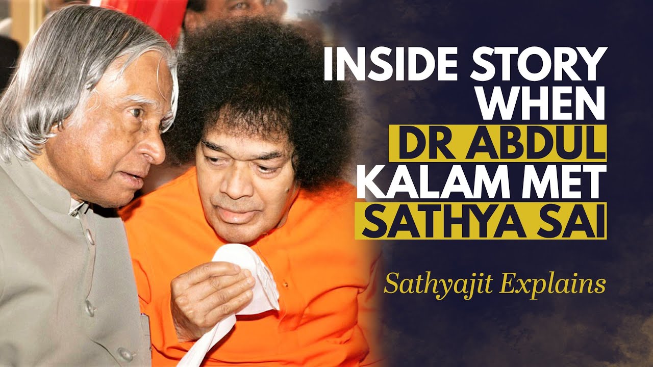 Inside Story When Dr Abdul Kalam Met Sathya Sai | Wonderful Experience ...