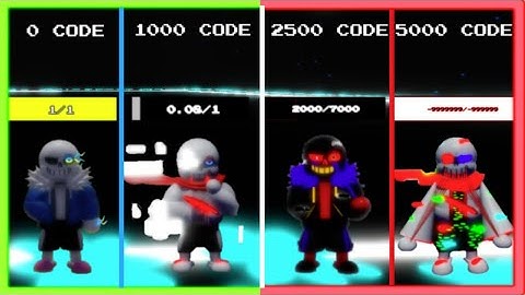 Undertale: Judgement Day - Evolution Geno Sans Gamepass Showcase