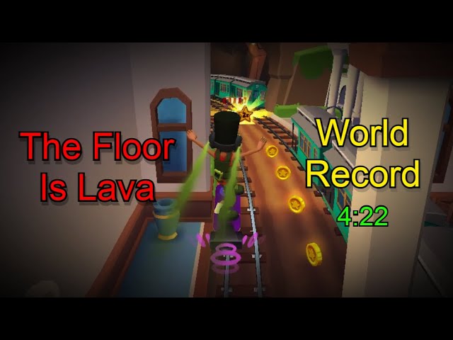 Speedrunning Unaliving Myself in Subway Surfers #subwaysurfers #speedrun  #worldrecord 