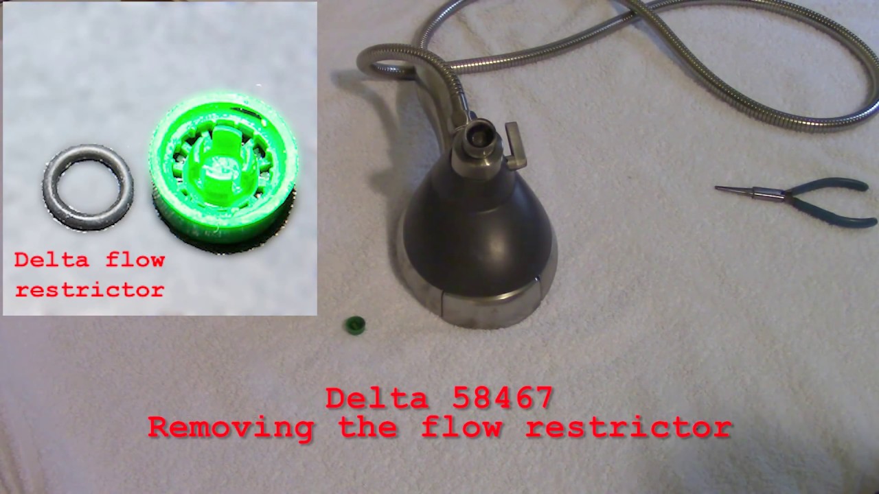 How To Remove Flow Restrictor From Delta Shower Head Learning