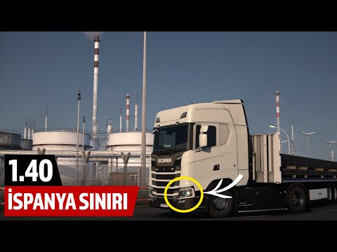 1.40'ta Fransa'ya Eklenen Yeni Şehirler! ETS 2'de Scania'nın farklı LED farları...