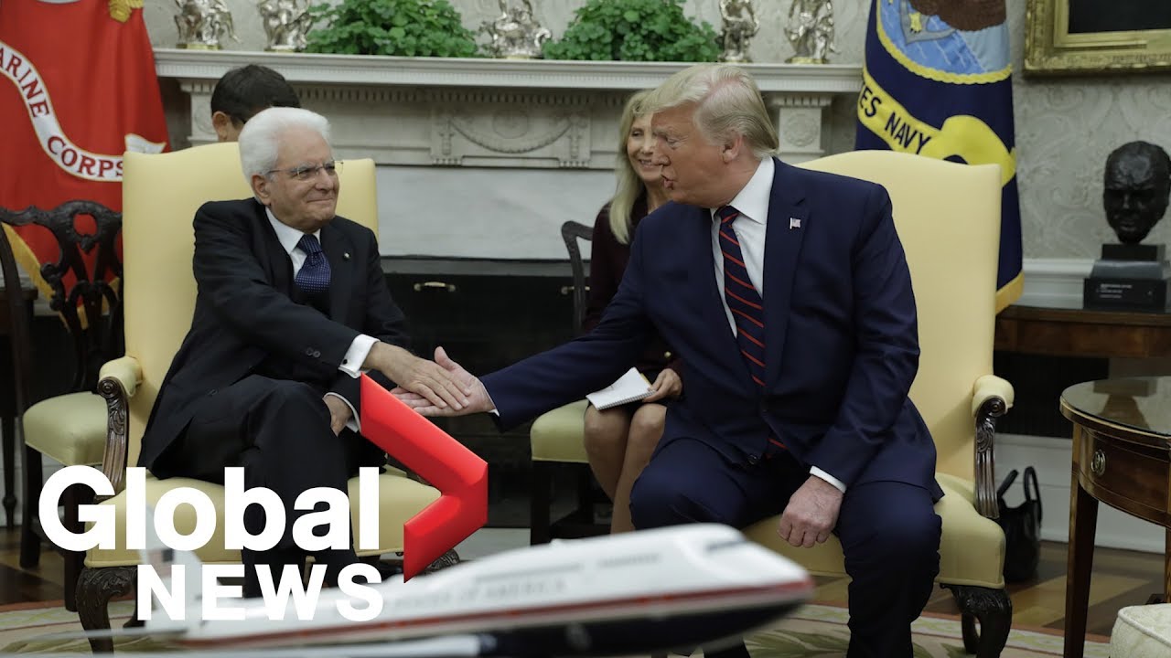 President Trump, Italian president hold joint news conference