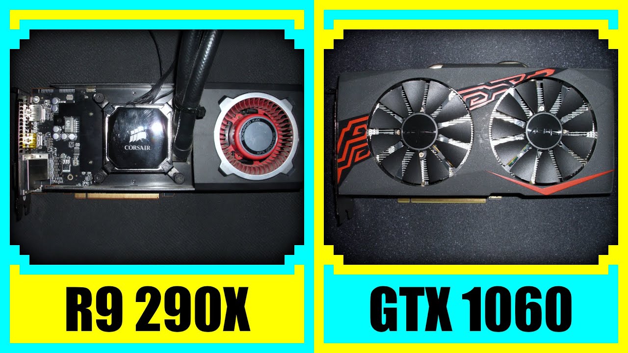 nedbrydes frakke hav det sjovt R9 290X vs GTX 1060 5GB in 2022 - YouTube