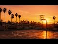 Sunset on the Court 🏀 West Coast Chill Beats | St