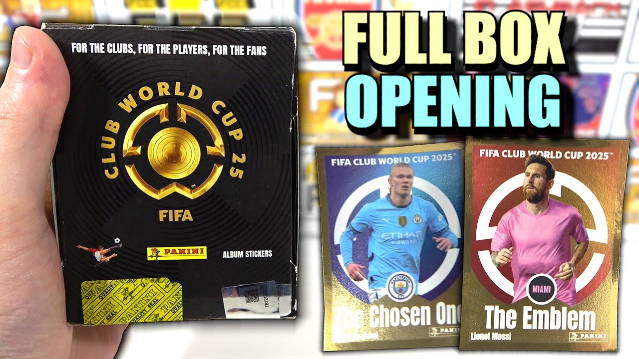 NEW* FIFA CLUB WORLD CUP 2025 BOX OPENING | 50 Football