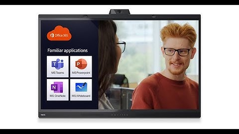NEC MultiSync® WD551: Connecting Teams - Familiar Tools