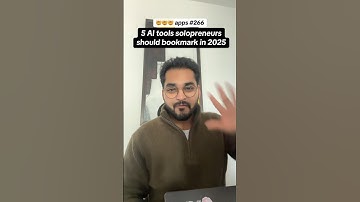 Top AI tools for solopreneurs #aitools
