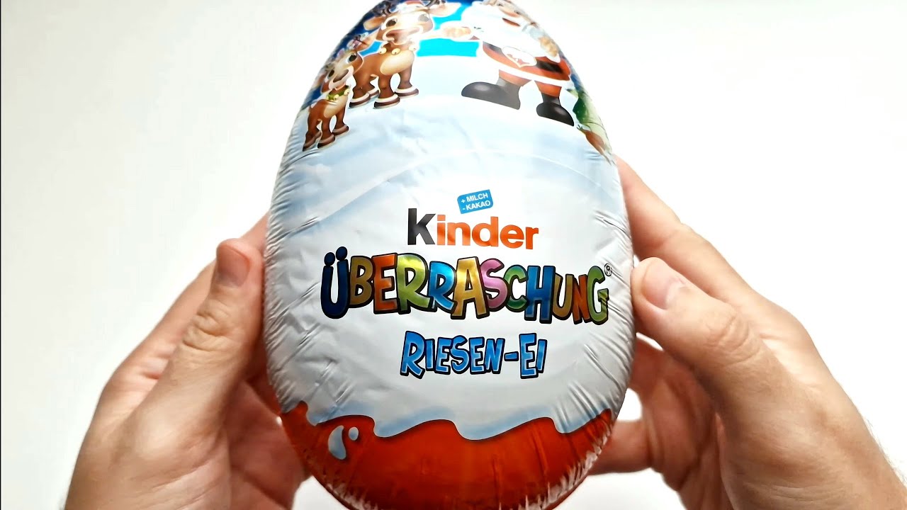 Unboxing Kinder Surprise Egg MAXI - GIANT 2024! Applaydu Qr code! / Kinder  überraschung riesen ei 