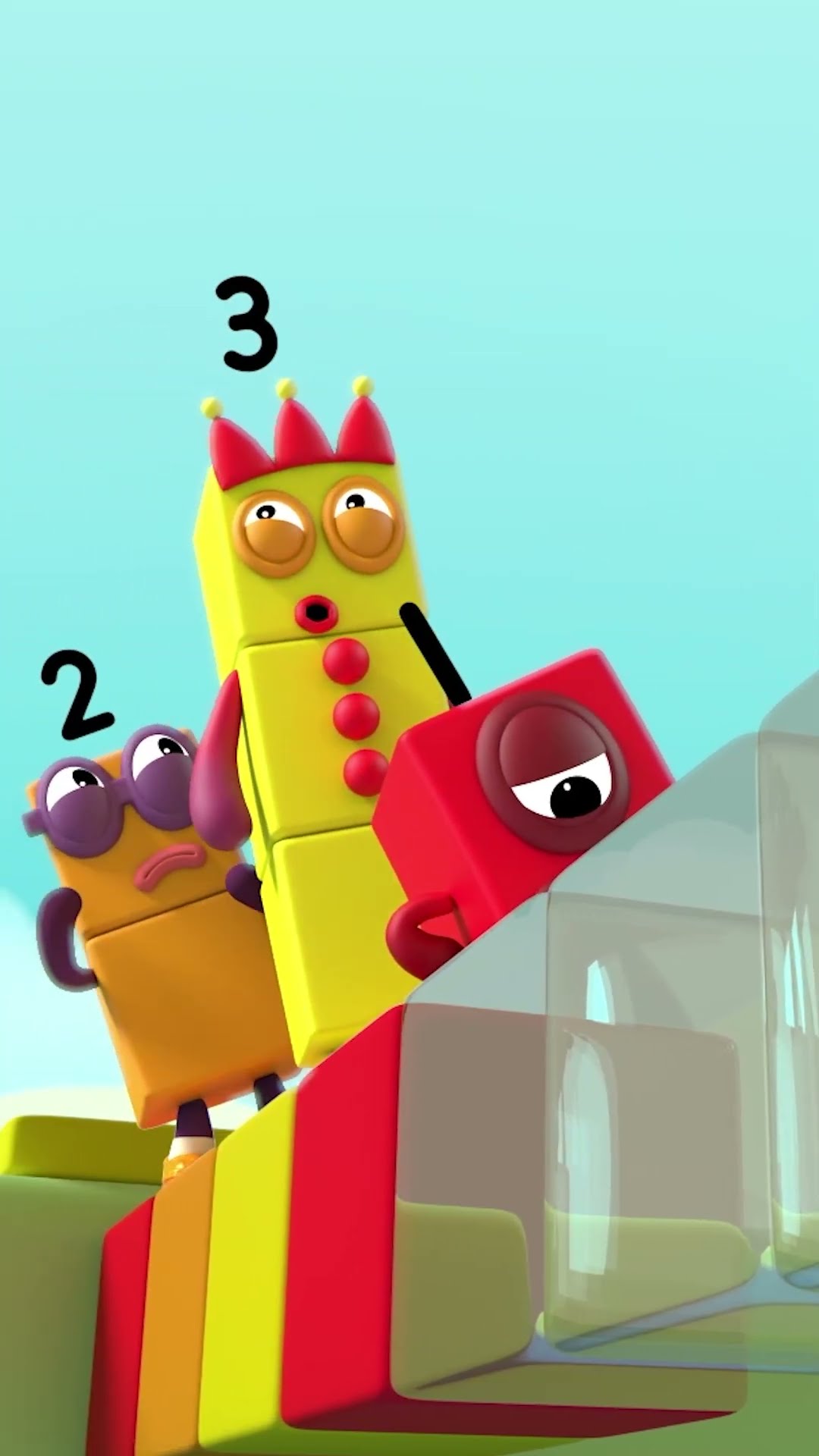 Pattern Palace - Part 3 | 123 Learn to Count | Numberblocks #shorts