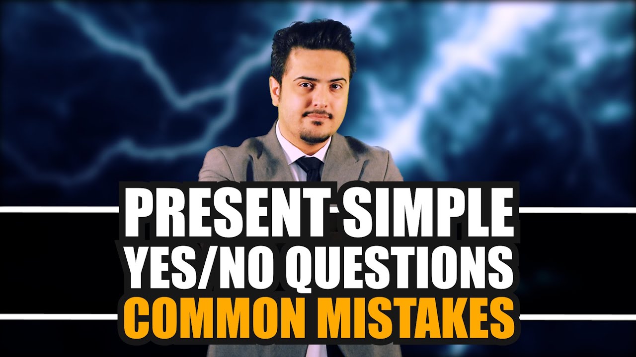Common Mistakes in Yes/No Questions – Simple Present Tense Fixes! - YouTube