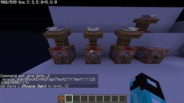 How to make CLICKABLE SIGNS in Minecraft