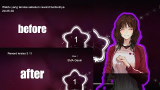 Cara mereset cd waktu di mode tantangan superstar terbaru!!! | The spike superstar volleyball story screenshot 5