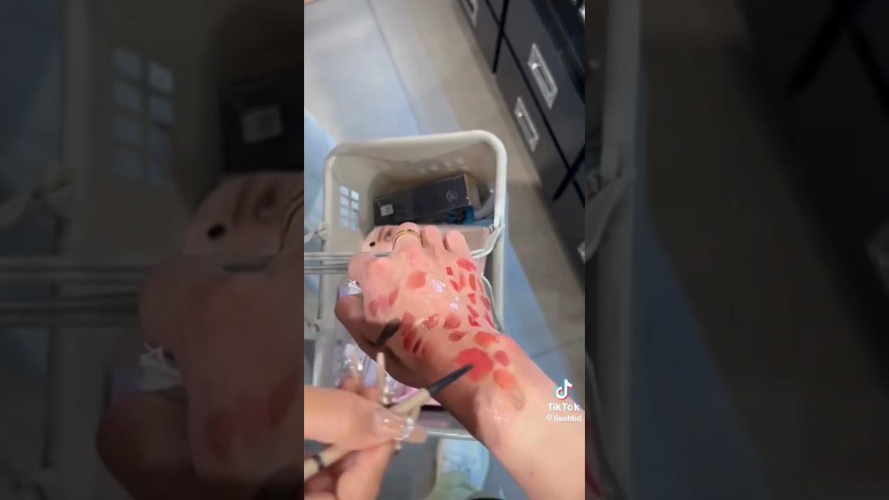 When your a makeup tester😂