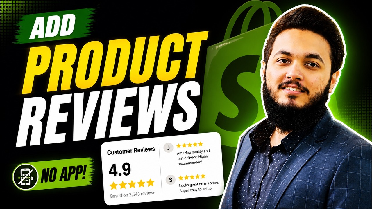 How To Add Reviews To Shopify Store - Without Judge.me - FREE No App ...