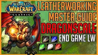 Classic Vanilla WoW Professions | Dragonscale Leatherworking: Master Guide Leatherworking