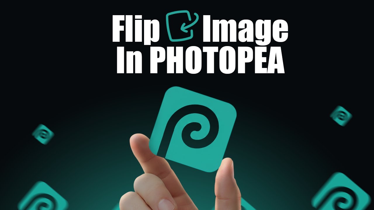 How To Mirror Image in PHOTOPEA - in 1 Minute!