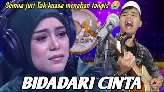 PESERTA INI NYANYIKAN LAGU BIDADARI CINTA MEMBUAT LESTI DAN SEMUA JURI MENANGIS HISTERIS