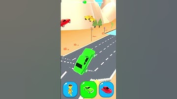 Shape Shifting Funny Race l Android iOS Game #Shorts