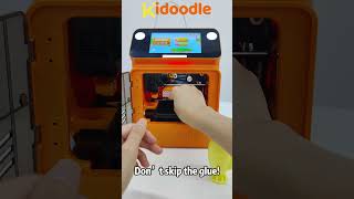 Prints not sticking? THIS is the glue trick every 3D printer user should know! 🔥 #kidoodle