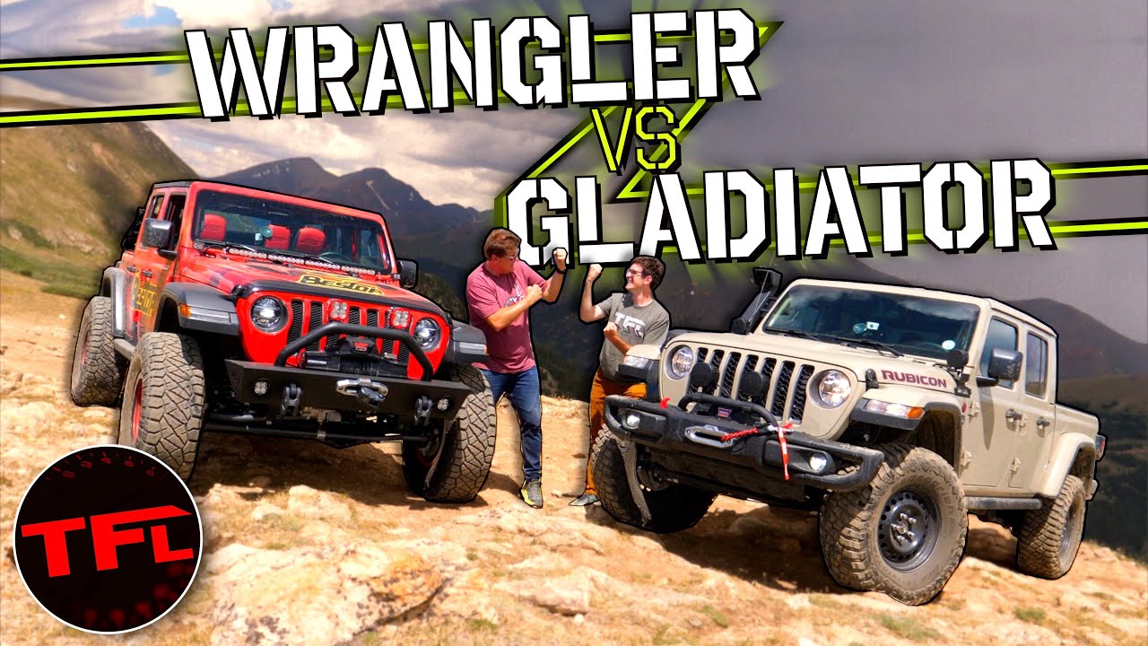 Car vs Truck What's Better OffRoad? We Race Up a Mountain To Find Out