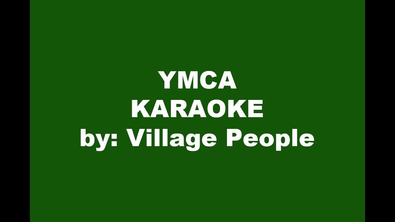 Village People YMCA Karaoke YouTube