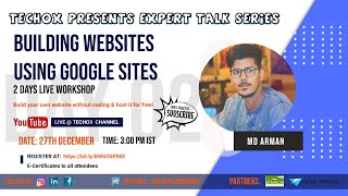 Day 02 - Building Websites Using Google Sites - 2 DAYS LIVE WORKSHOP