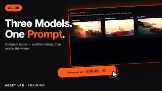 How to Compare AI Models Side by Side in Asset Lab (Lesson 6)