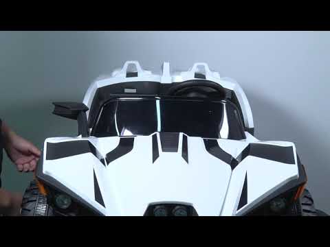 Uenjoy 2 Seats Kids Car 12v Ride On Racer Cars Battery Operated Electric Cars W 2 4g Remote Control Youtube