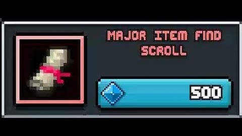 Bit Heroes - Testing the Major Item Find Scroll