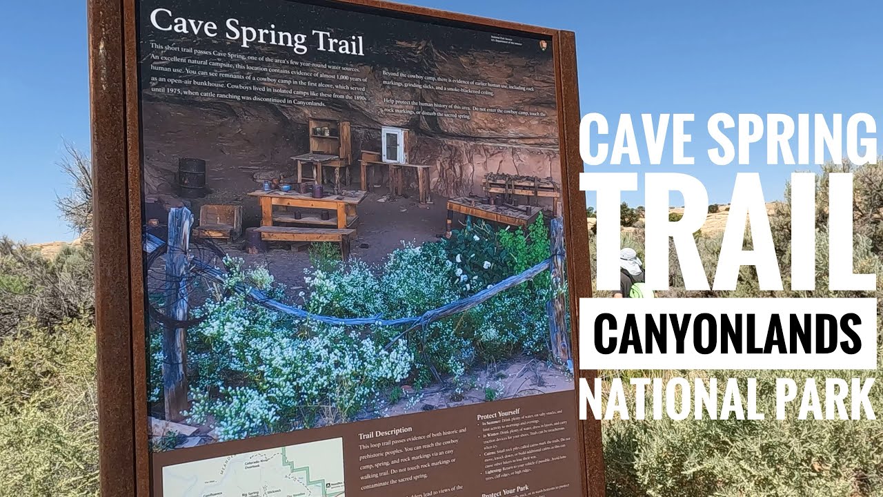 Cave Spring Trail @Canyonlands National Park - YouTube