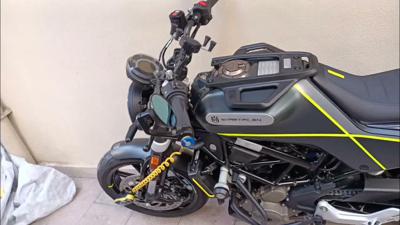 Husqvarna Svartpilen 250 / Ergo Seat / Konfor Sele YouTube