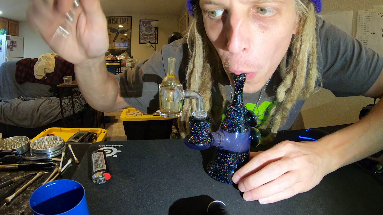 JediConcentrates Metalhead Kush Rosin w/ Big Z Glass 4K60FPS (test)