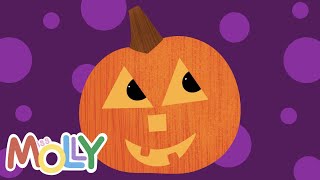 I&#39;m a Jack-o&#39;-lantern! | A HALLOWEEN SONG | Miss Molly Sing Along Songs