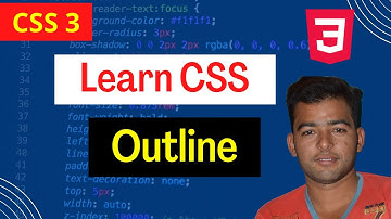 CSS Outline: CSS Advanced Tutorial in Hindi / Urdu