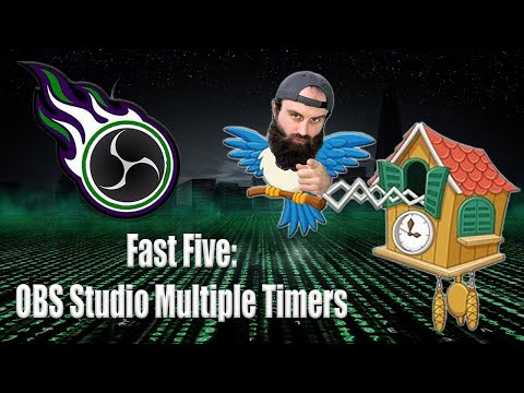 Joe's Fast Five: Multiple Timer Elements in OBS Studio