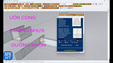 Hướng dẫn xẻ rãnh uốn cong, bào rãnh uốn cong có dưỡng nhôm, nhựa, gỗ - AFU_HT sản xuất nội thất CNC