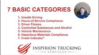 How does FMCSA BASICS Scores affect Big Rig Insurance?- Introduction
