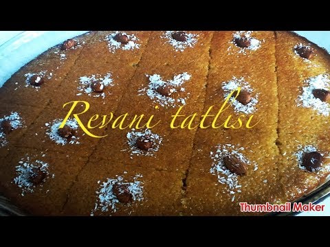 Revani Tarifi - Revani Tatlısı - Kolay Şerbet Tatlısı Tarifi