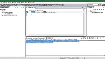 Java Tutorial 1 - The Main Method and Hello World