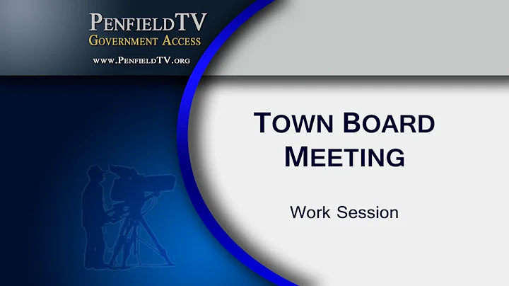 2020: May 13 | Town Board Work Session