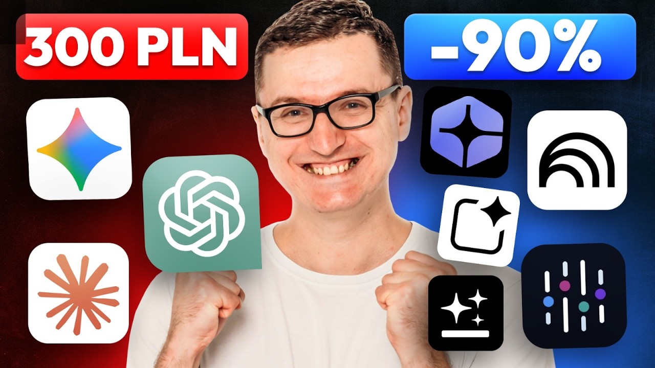 Płać mniej za AI. Albo wcale! Jak oszczędzać na subskrypcjach AI?
