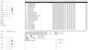 SampleManager - tagSearchAddRemove