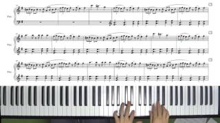 Video thumbnail of "Take Five Advanced Jazz Piano Arrangement with Sheet Music by Jacob Koller"
