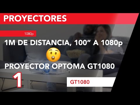 Vídeo: Juegos En La Pantalla Grande: Revisión Del Proyector Optoma GT1080