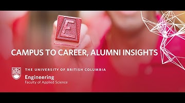 UBC Engineering: Campus to Career, Alumni Insights
