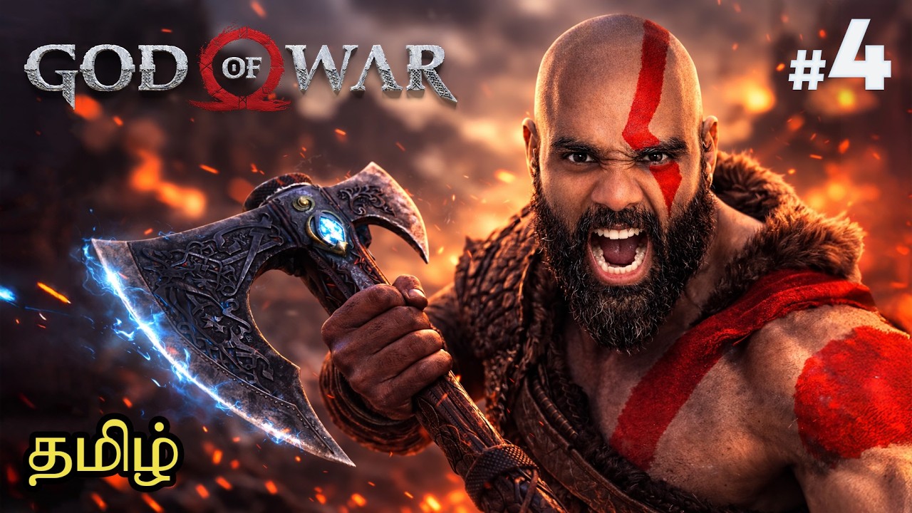God of War Tamil Live 🔥 | Ep 4 | Kratos vs Gods ⚔️ | Foray Gaming