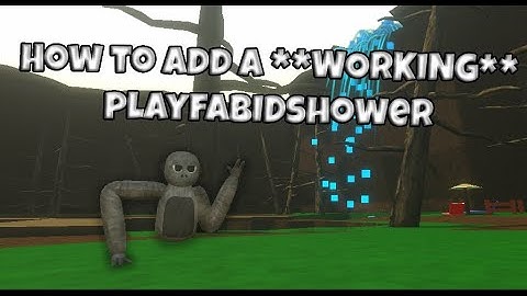 How to add a WORKING PlayFab ID shower to your Gorilla Tag Fan Game!