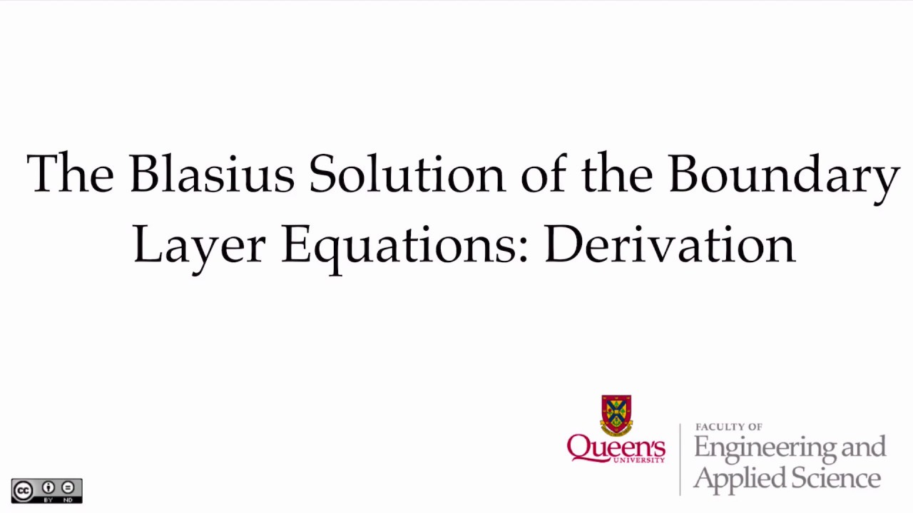 Blasius Derivation