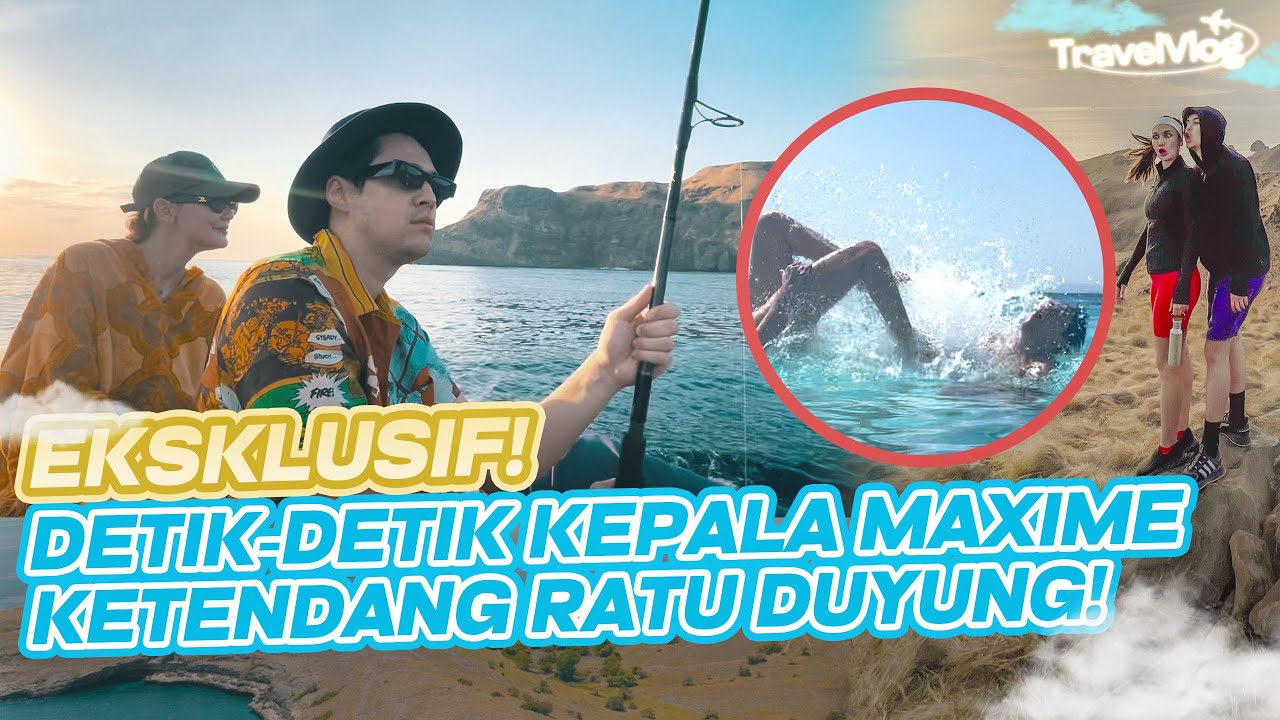 LUNA DAN MAXIME MANCING DI TENGAH LAUT BERHARAP DAPET MANTA, EH TERNYATA CUMA DAPET HIKMAHNYA